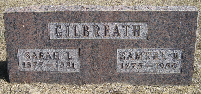 Gilbreath SarahL-SamuelR