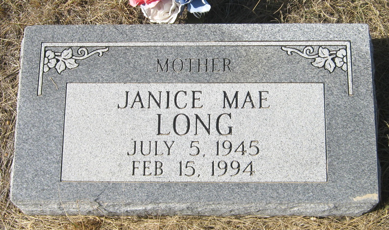 Surratt JaniceMaeLong