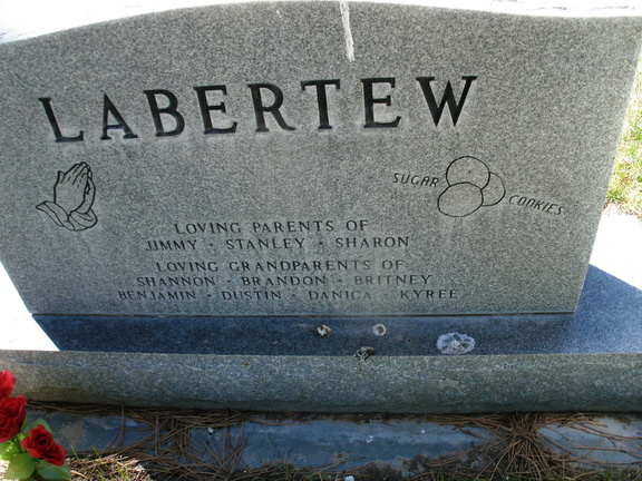 Labertew, G. Rowena (Cochran) & Merle R. (back)