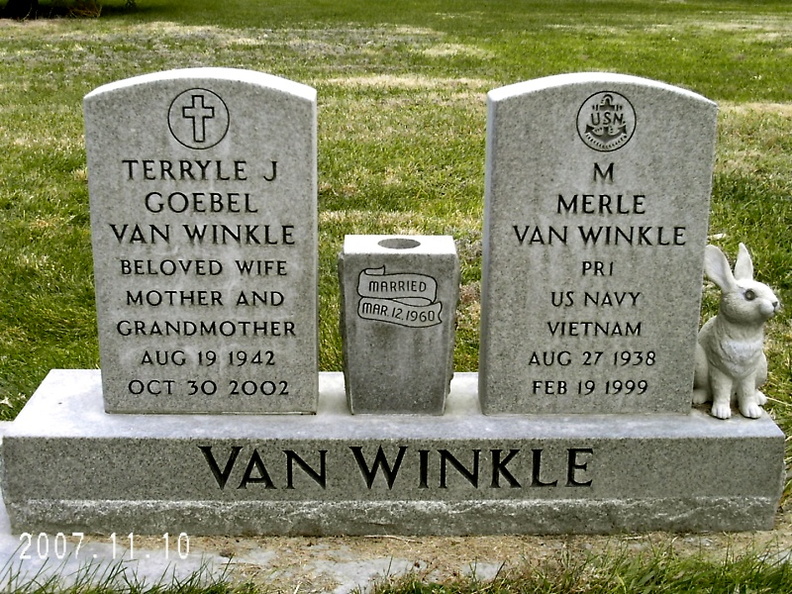 Van Winkle Terryle J. (Goebel) & M. Merle