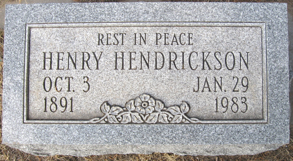 Hendrickson, Henry