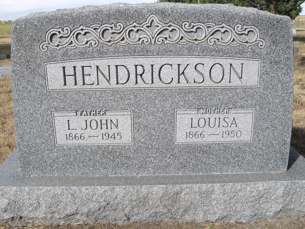 Hendrickson, L. John & Louisa
