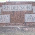 Anderson, Matilda S. & Carl O.