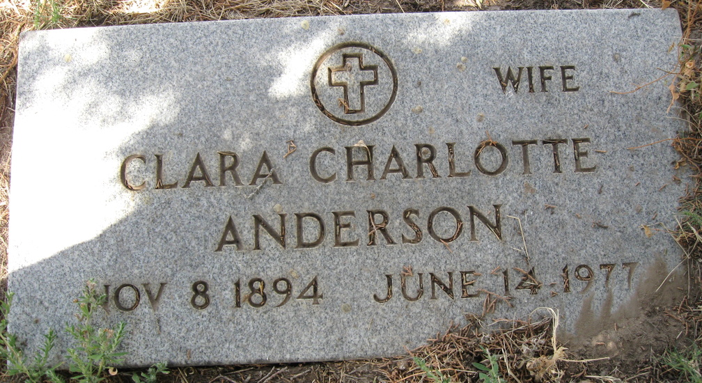 Anderson, Clara Charlotte
