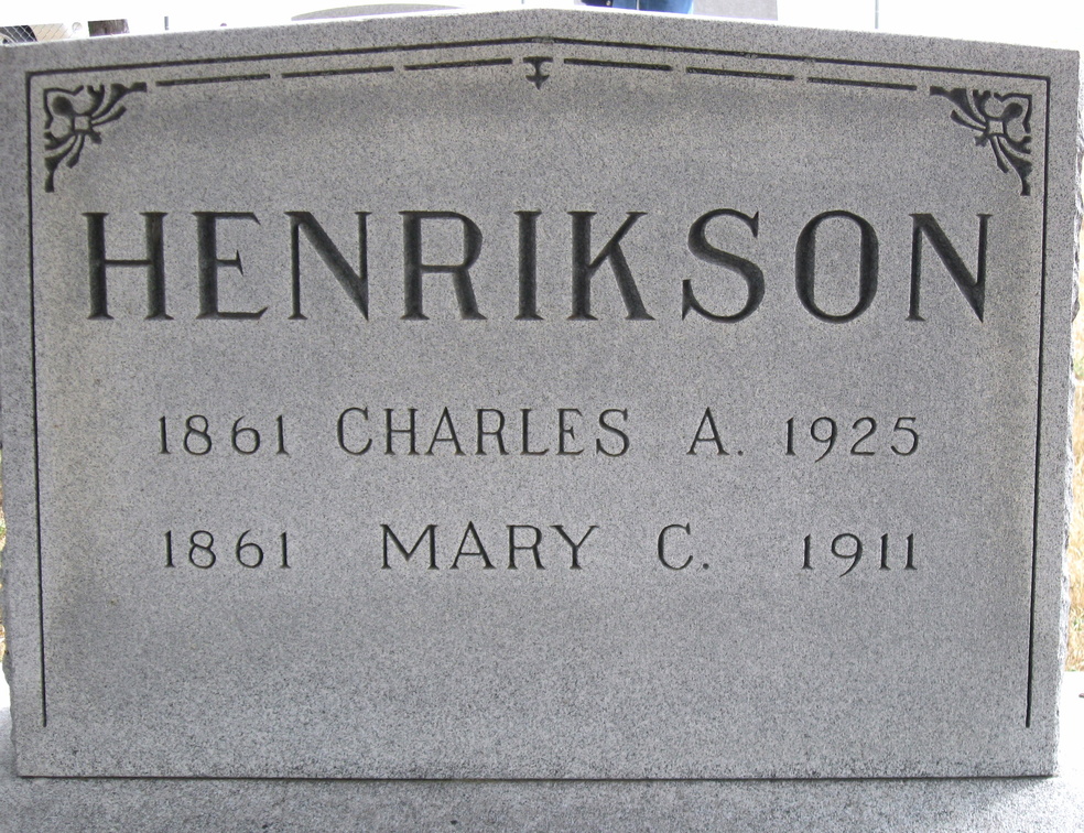 Henrikson, Charles A. & Mary C.