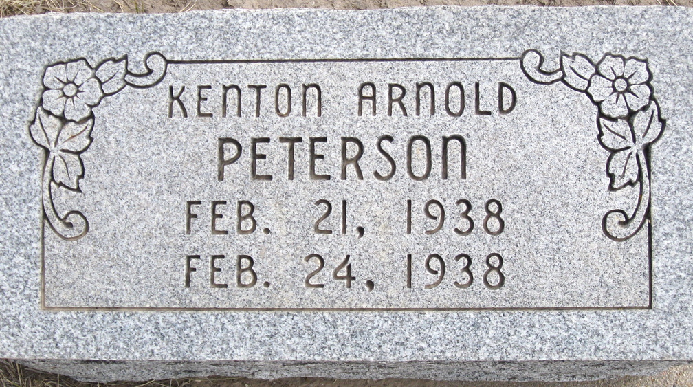 Peterson, Kenton Arnold