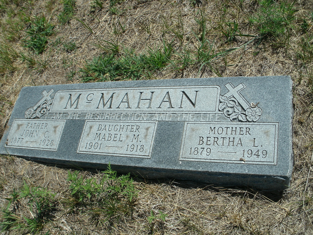 McMahan, John C., Mabel M. & Bertha L.