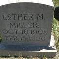 Miller, Esther M.