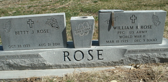 Rose, Betty J. & William R.