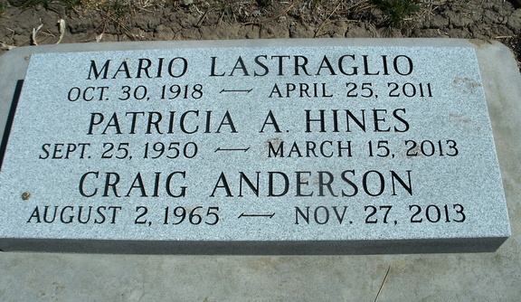Lastraglio, Mario | Hines, Patricia A. | Anderson, Craig