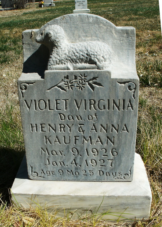 Kaufman, Violet Virginia