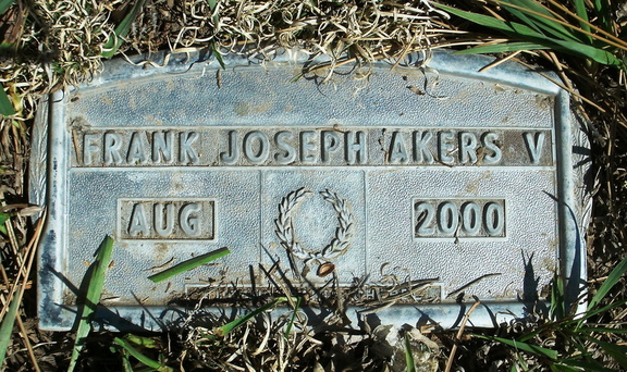 Akers, Frank Joseph V