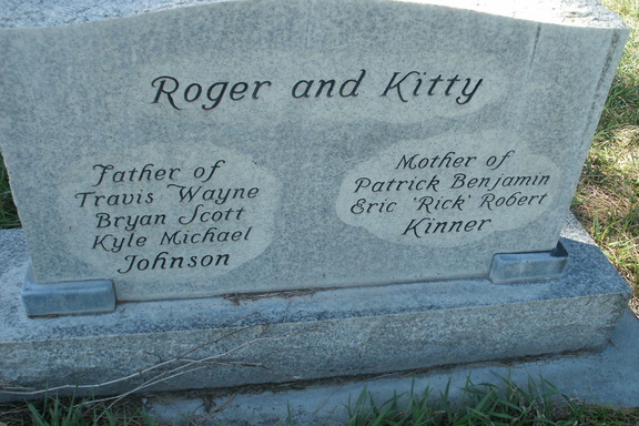 Johnson, Roger & Kinner, Kitty  [back]