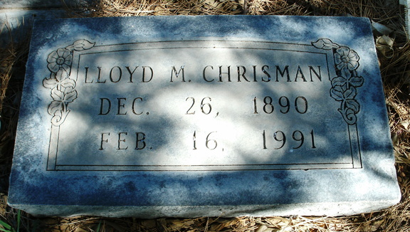 Chrisman, Lloyd M.
