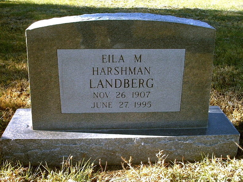 Landberg, Ella M. (Harshman)