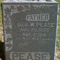 Pease, George W.