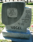 Vogel, Barbara A. (Bort) & Ronald L. and John R. "J.R." (back)