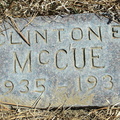 McCue, Clinton E.
