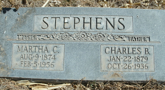 Stephens, Martha C. & Charles B.