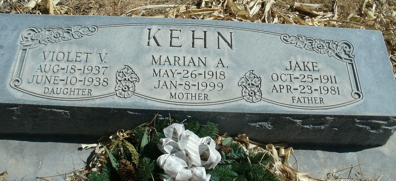 Kehn, Violet V., Marian A. & Jake