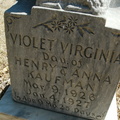 Kaufman, Violet Virginia