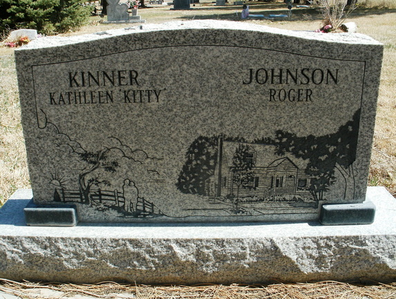 Johnson, Roger & Kinner, Kathleen "Kitty"  [front]