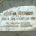 Wayman, June M.
