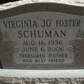 Schuman, Virginia "Jo" (Foster)