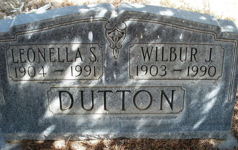 Dutton, Leonella S. & Wilbur J.