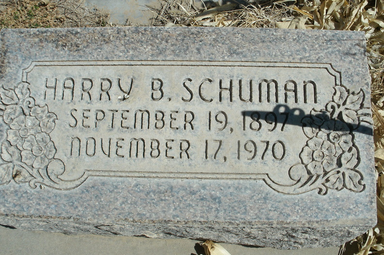 Schuman, Harry B.