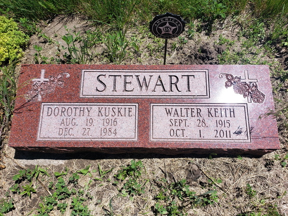 Stewart, Walter Keith & Dorothy (Kuskie)