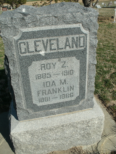 Cleveland, Roy Z. & Ida M. (Franklin)