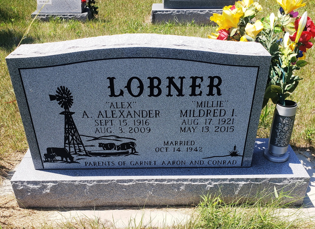 Lobner, A. Alexander "Alex" & Mildred I. "Millie"