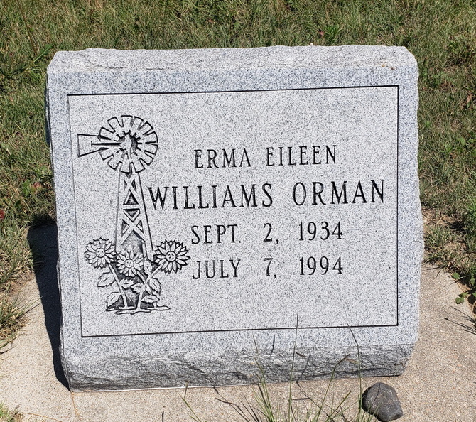 Orman, Emma Eileen Williams
