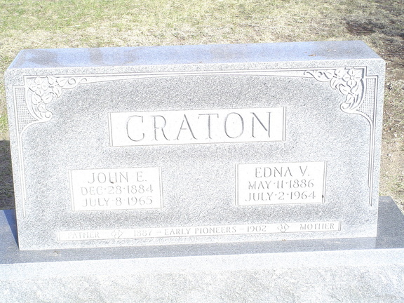 Craton, John E. & Edna V.