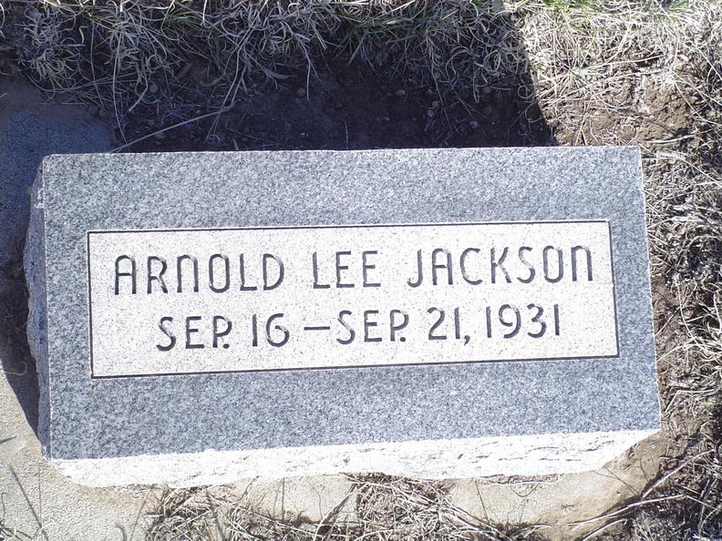 Jackson, Arnold Lee