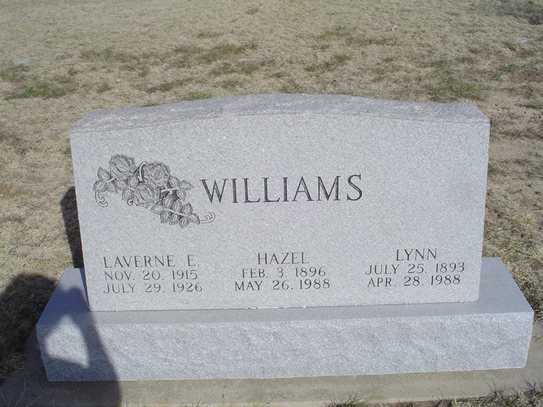 Williams, Laverne E. & Hazel & Lynn
