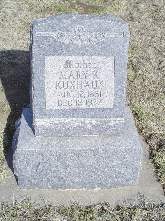 Kuxhaus, Mary K.