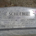 Schuebel, Frederick William & Aleta E. (Hathaway)