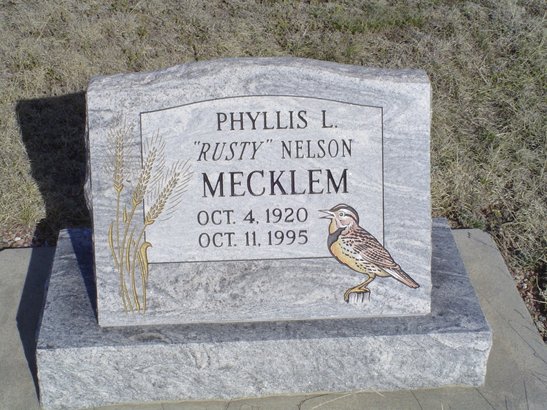 Mecklem, Phyllis L. "Rusty" (Nelson)