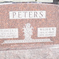 Peters, Frances C. & Wilber W.