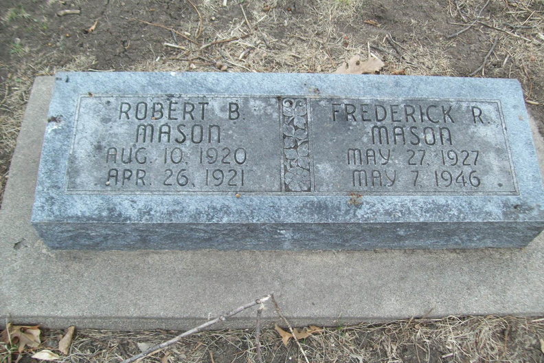 Mason, Robert B. &amp; Frederick R