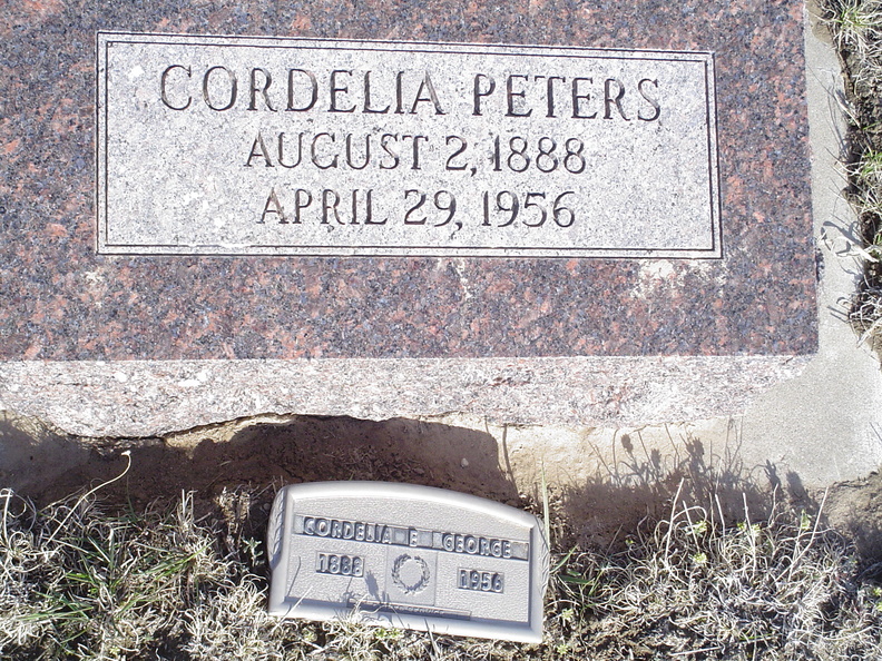 George, Cordelia E. (Peters)