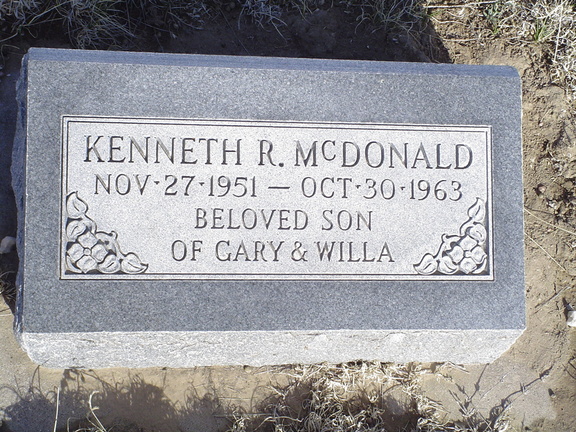 McDonald, Kenneth R.