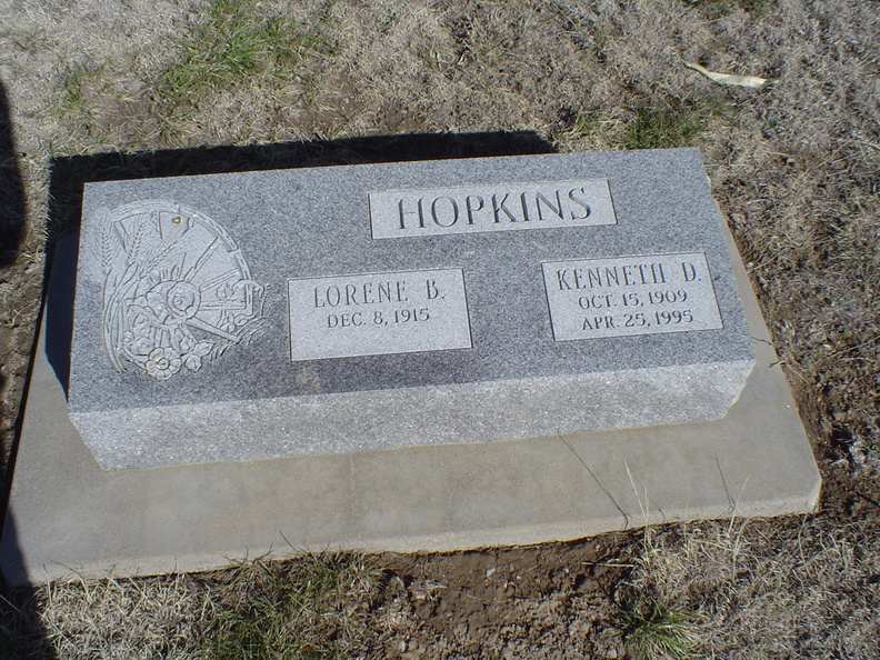 Hopkins, Lorene B. & Kenneth D.