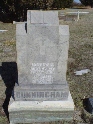 Cunningham, Andrew J. & Mary (Rabou)