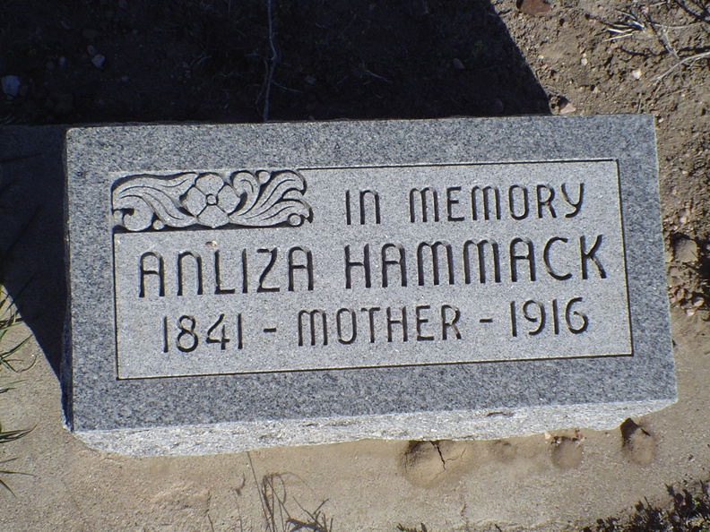 Hammack, Anliza