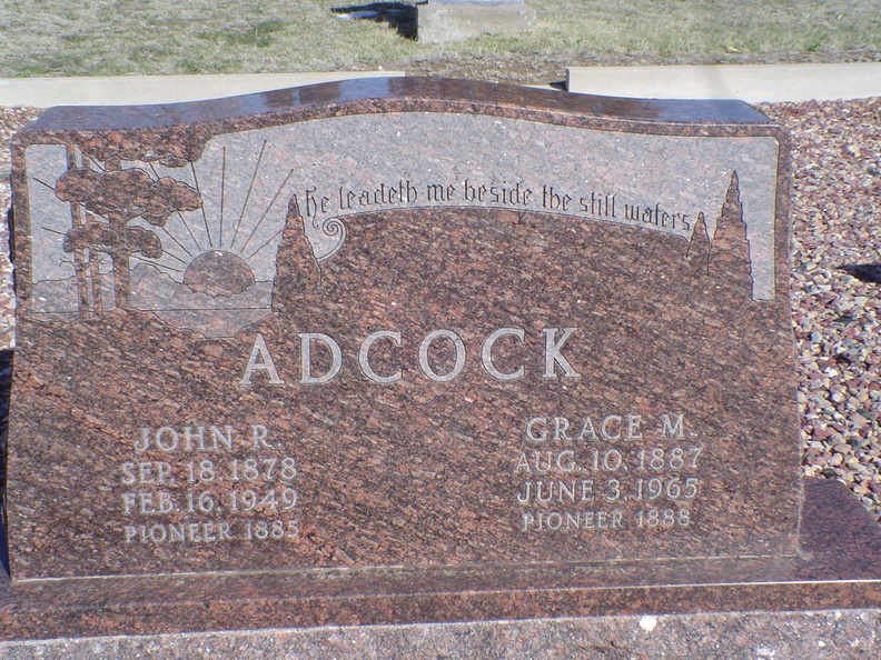 Adcock, John R. & Grace M.