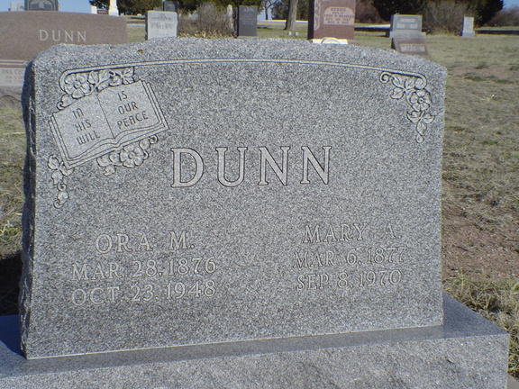 Dunn, Ora M. & Mary A.