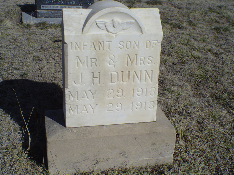 Dunn, (infant son)